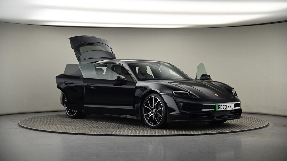 More views of Porsche Taycan