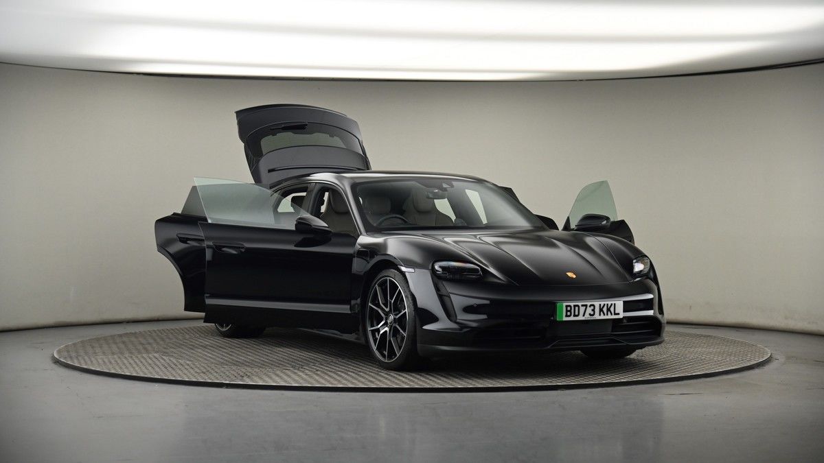 More views of Porsche Taycan