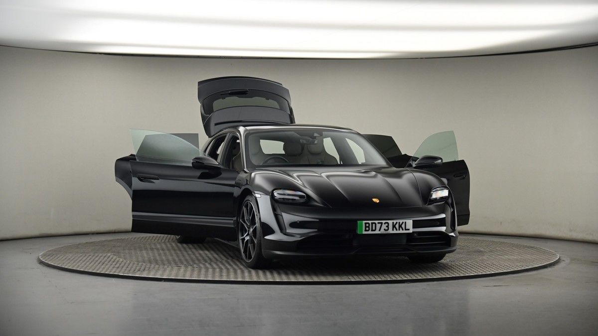 More views of Porsche Taycan