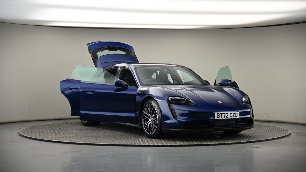 More views of Porsche Taycan