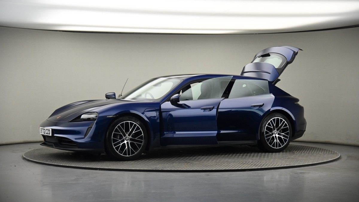 More views of Porsche Taycan