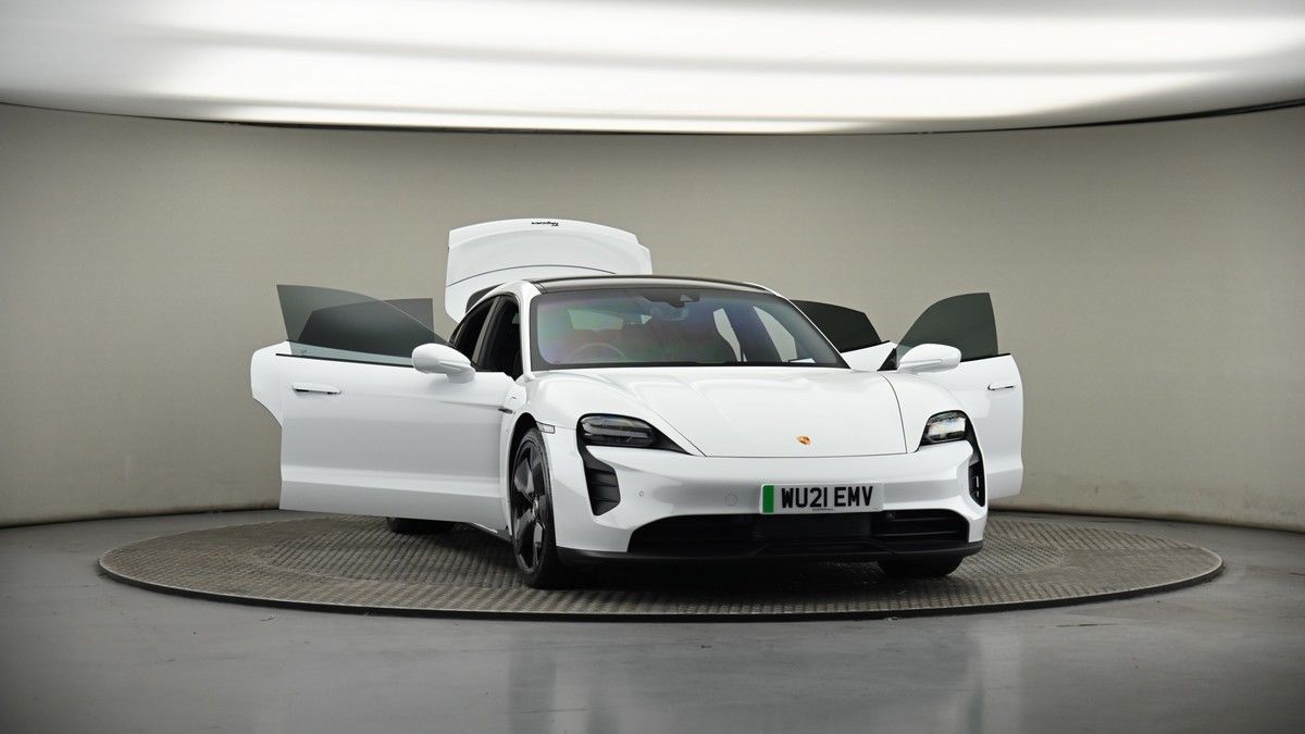 More views of Porsche Taycan