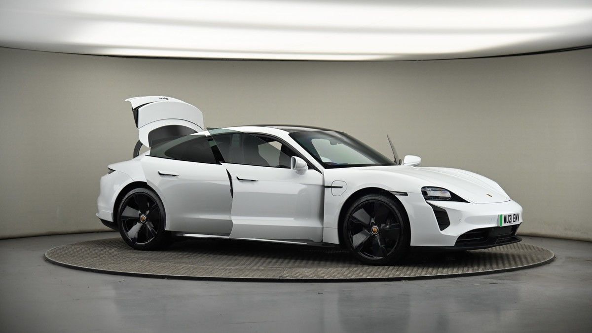 More views of Porsche Taycan