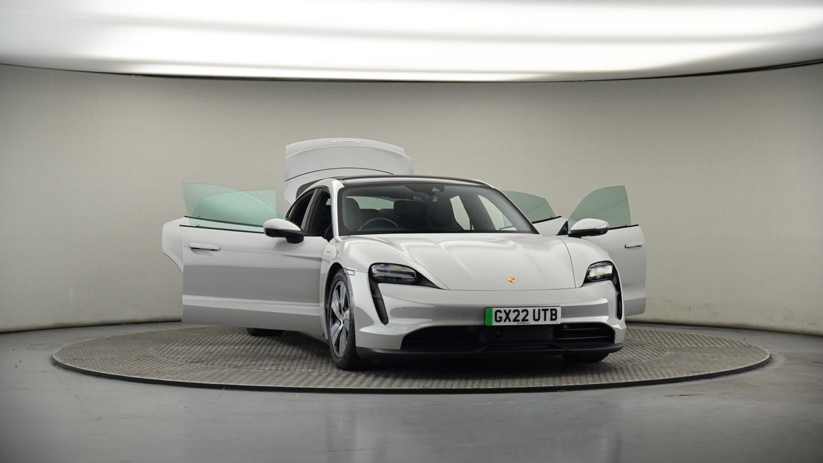 More views of Porsche Taycan