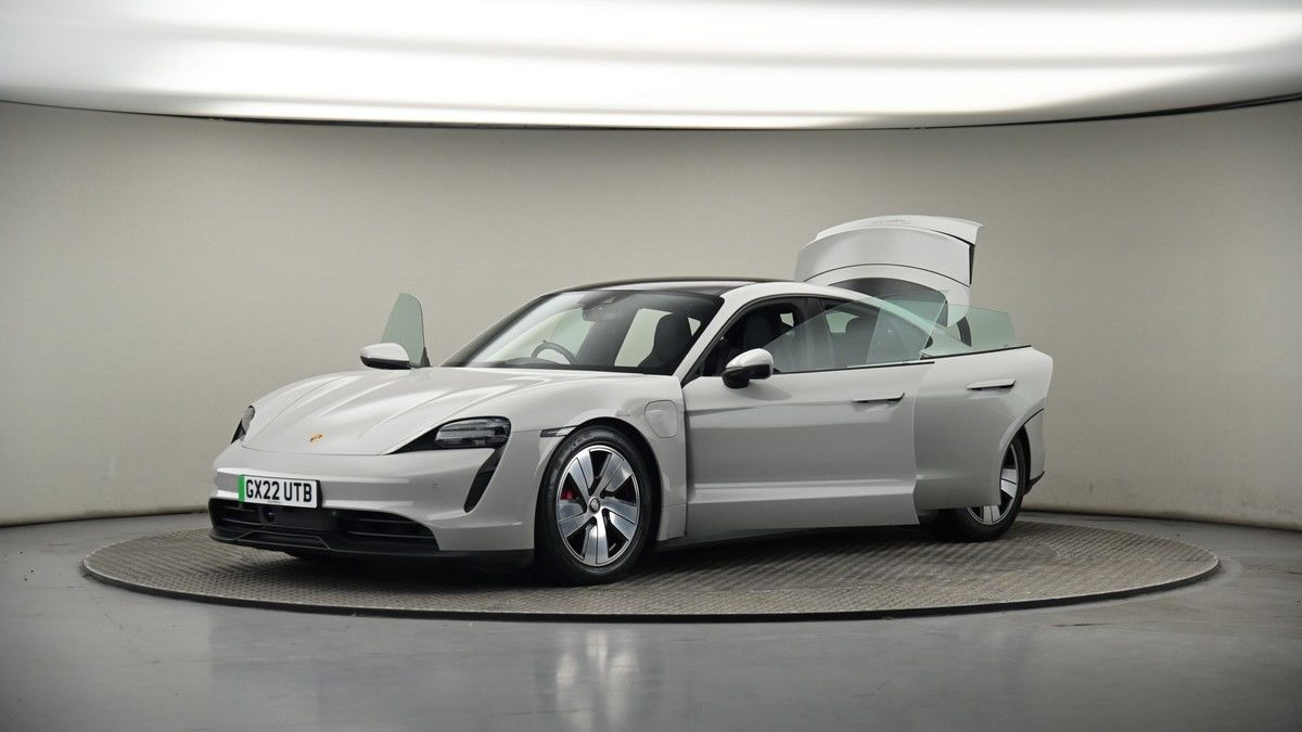 More views of Porsche Taycan