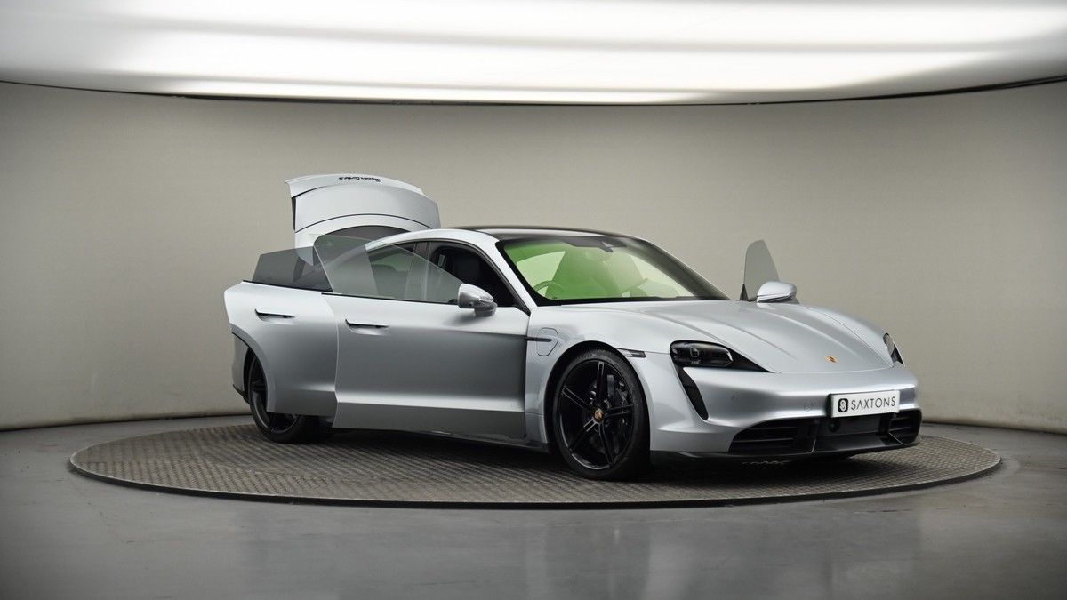 More views of Porsche Taycan