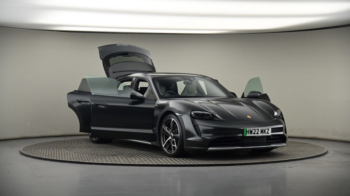 More views of Porsche Taycan