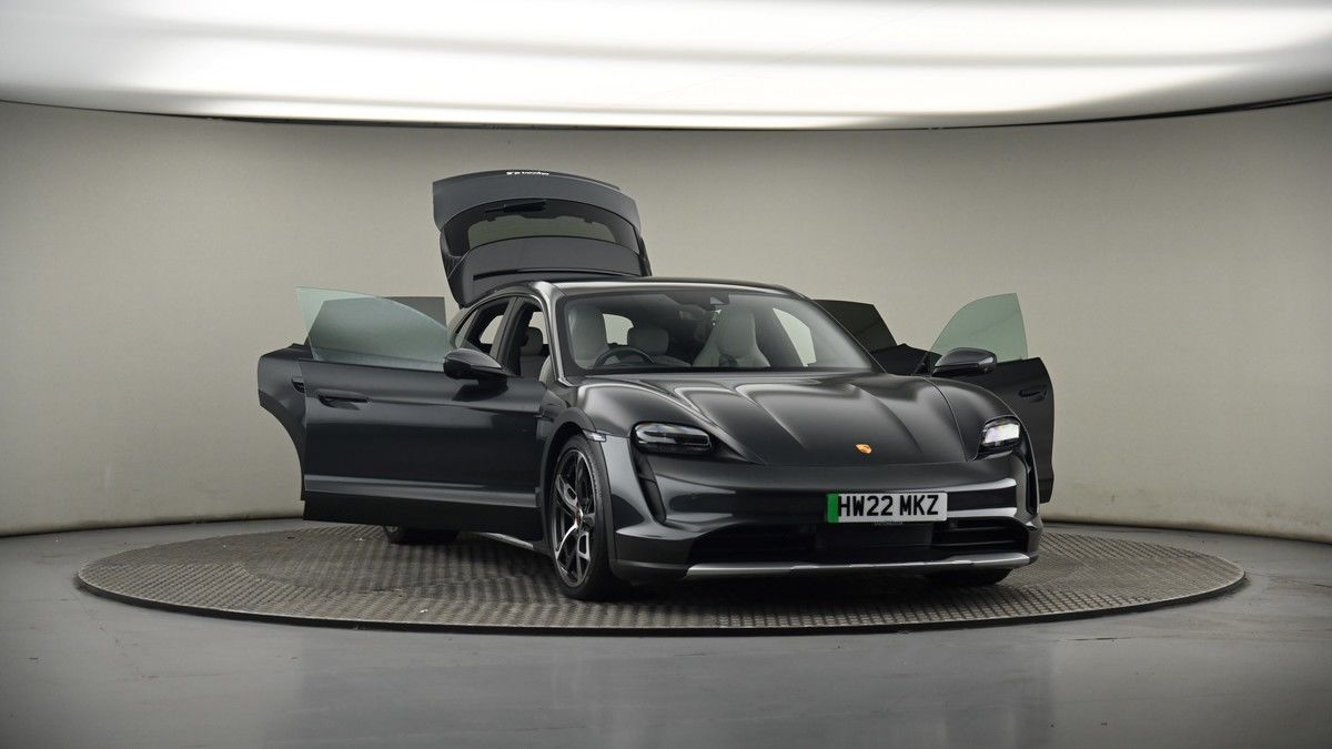 More views of Porsche Taycan
