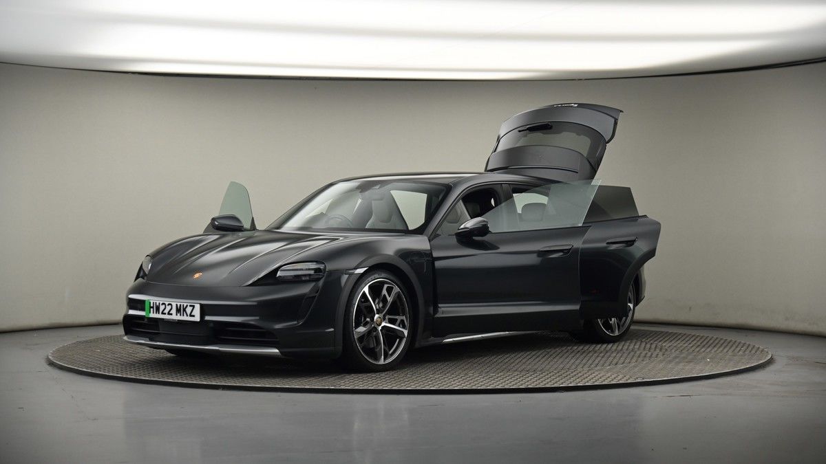 More views of Porsche Taycan