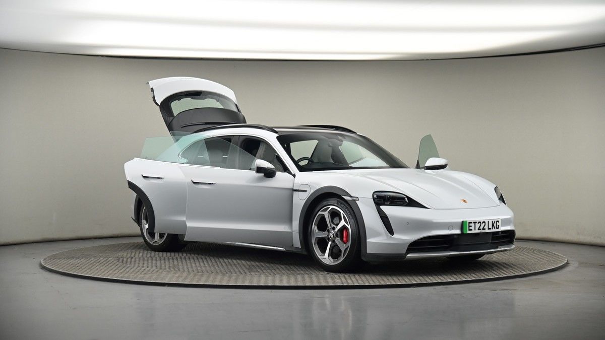 More views of Porsche Taycan