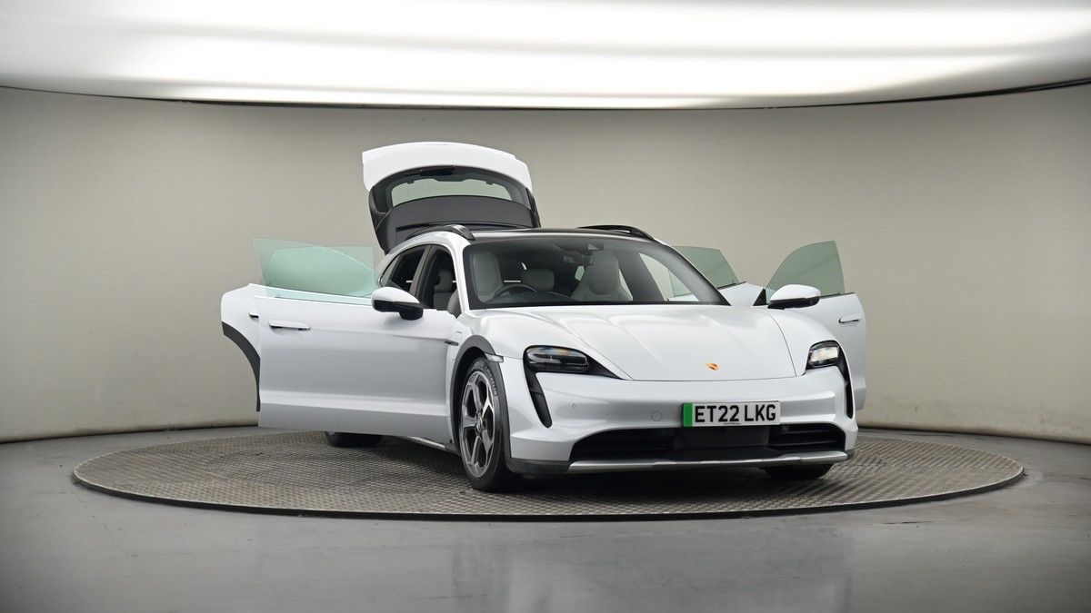 More views of Porsche Taycan