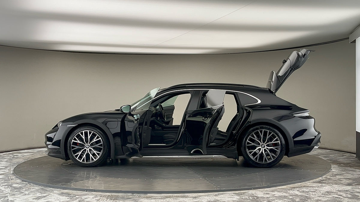 More views of Porsche Taycan