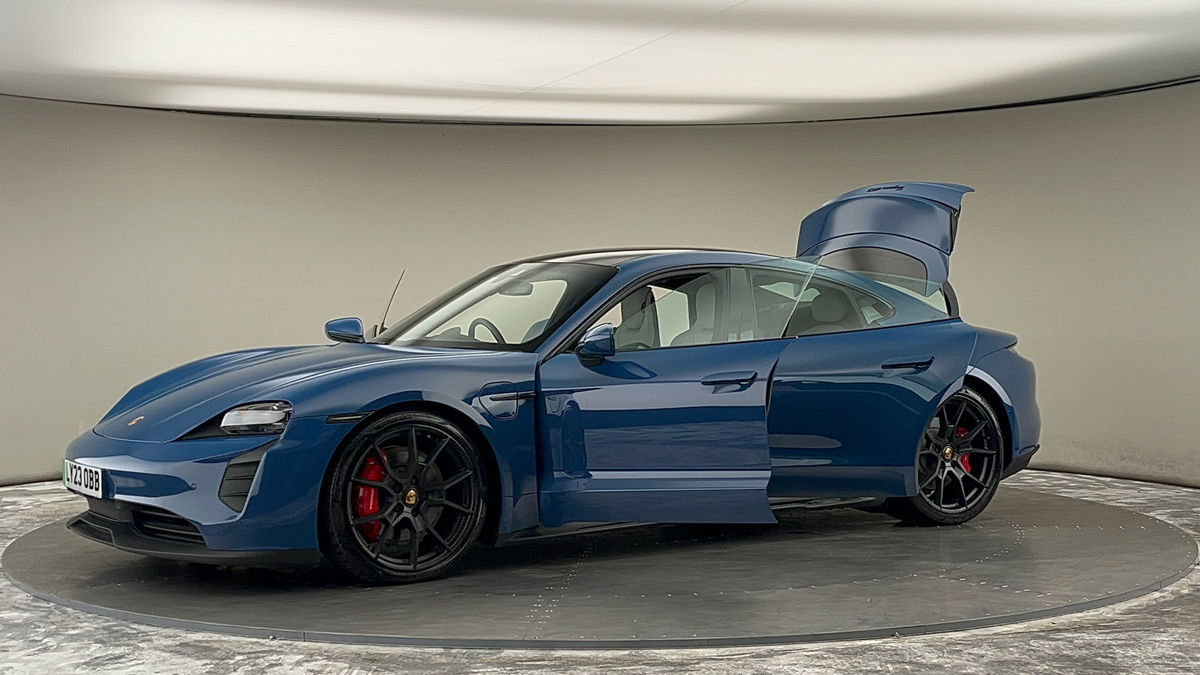 More views of Porsche Taycan