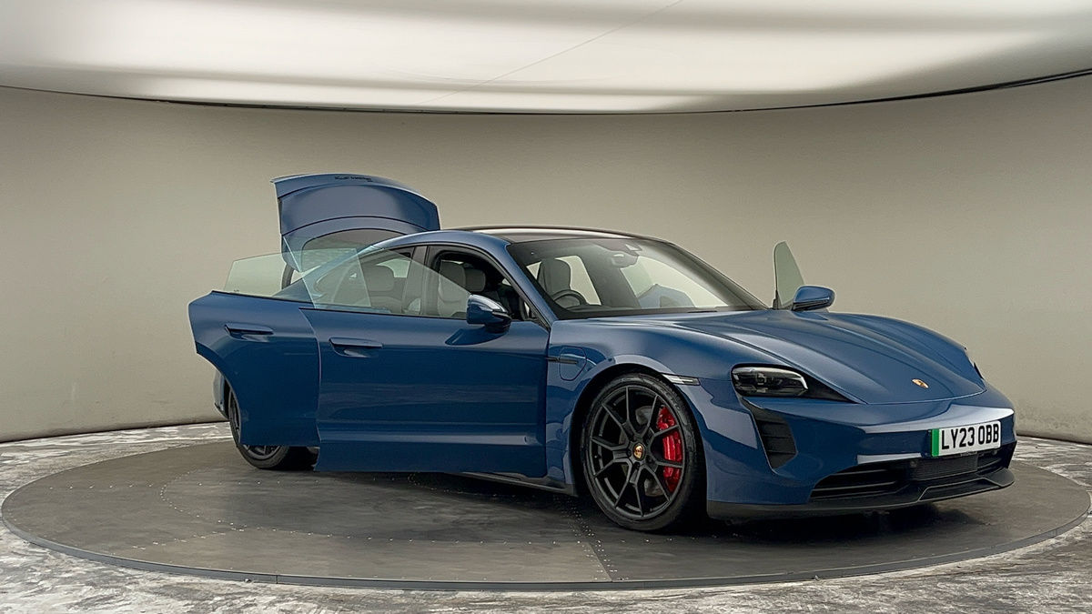 More views of Porsche Taycan