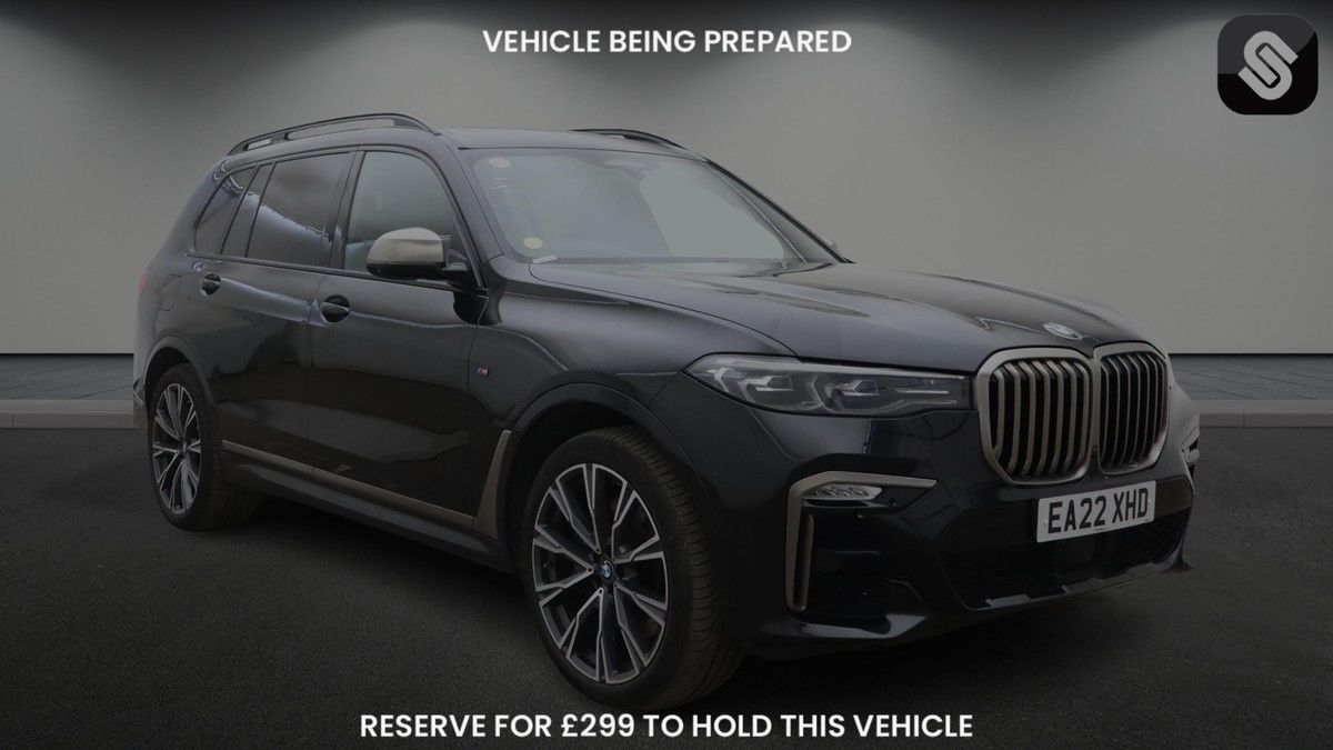 BMW X7 Sticky Header Image
