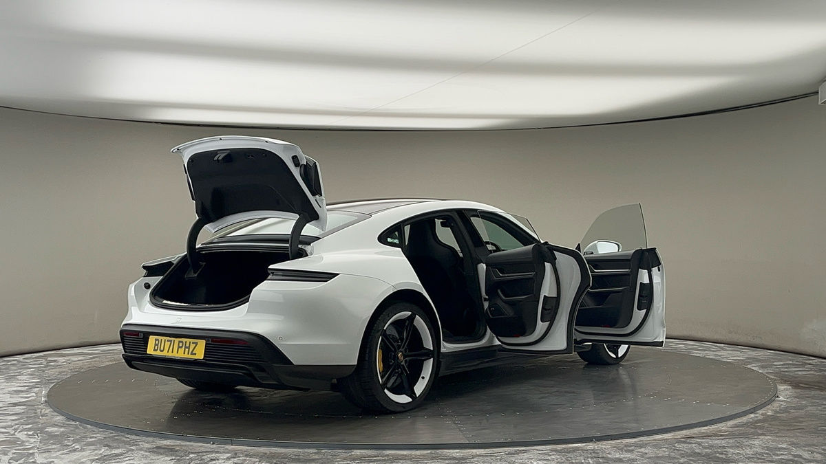 More views of Porsche Taycan