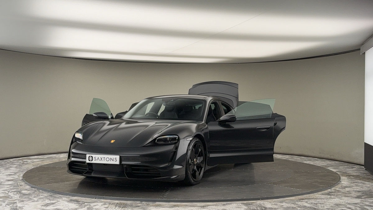 More views of Porsche Taycan