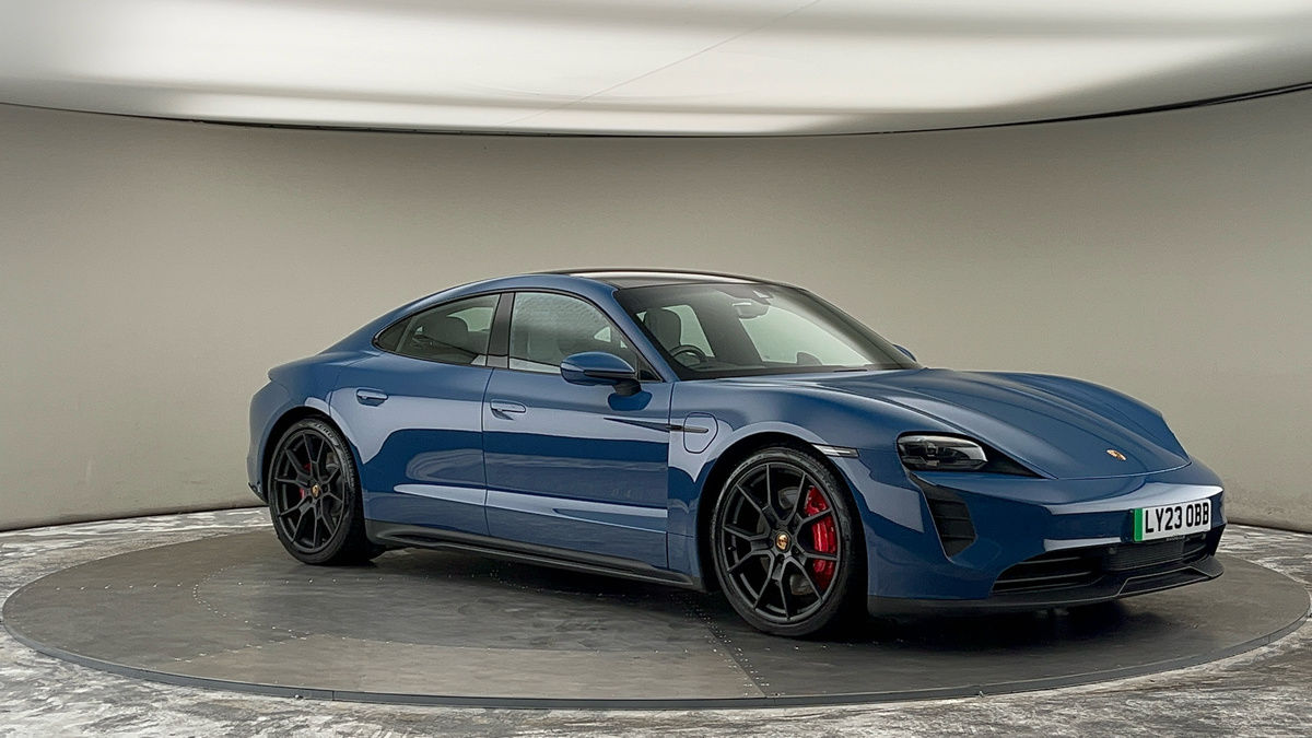 More views of Porsche Taycan