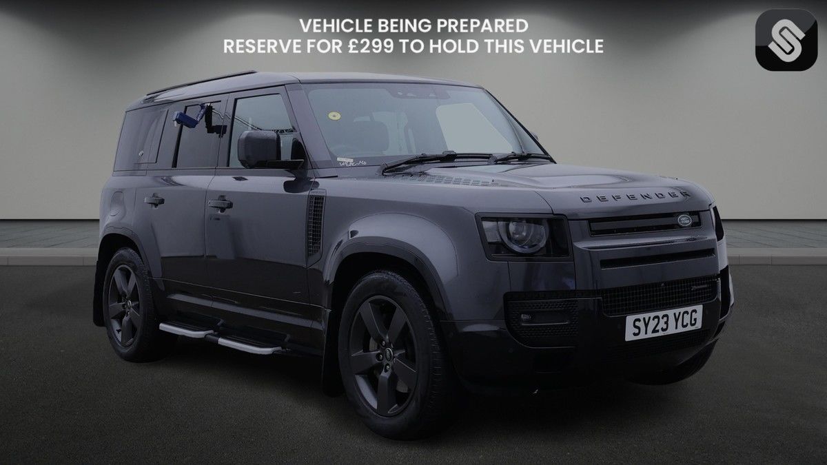 Land Rover Defender 110 Sticky Header Image