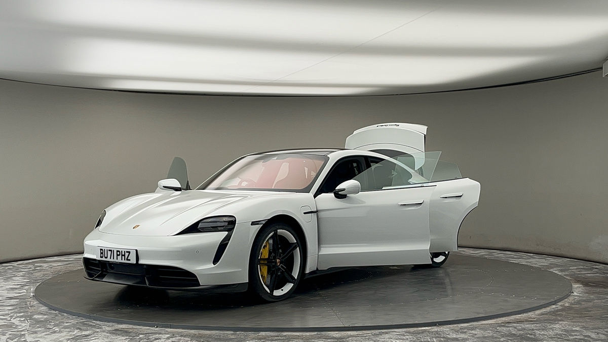 More views of Porsche Taycan