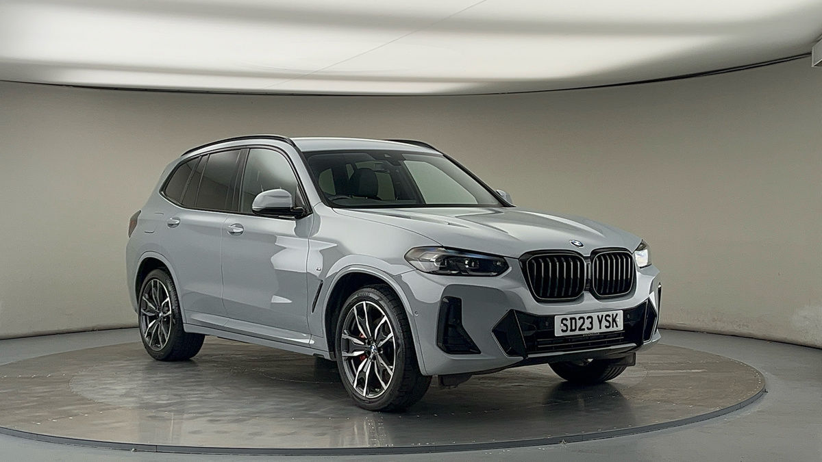 BMW X3 Sticky Header Image