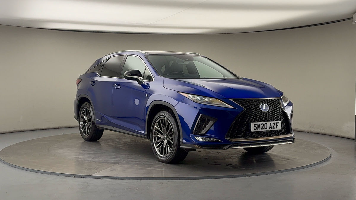 Lexus RX Sticky Header Image