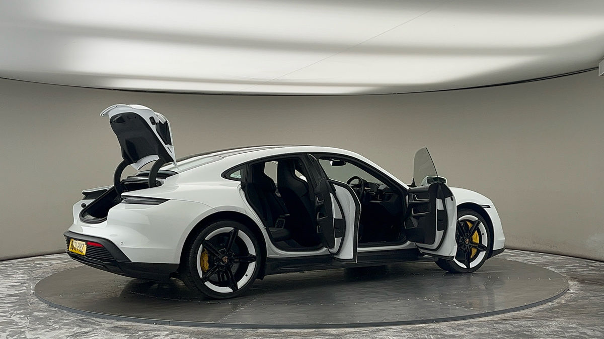 More views of Porsche Taycan