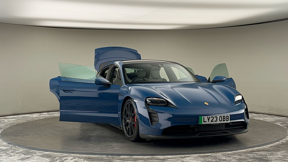 More views of Porsche Taycan