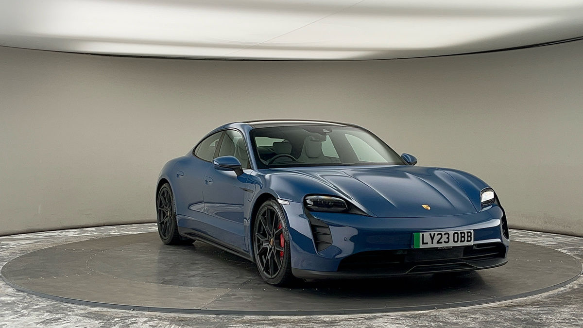 More views of Porsche Taycan