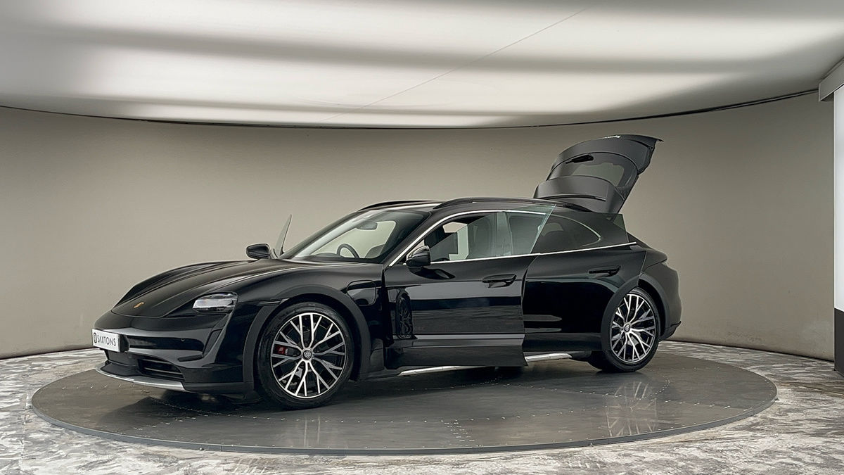 More views of Porsche Taycan