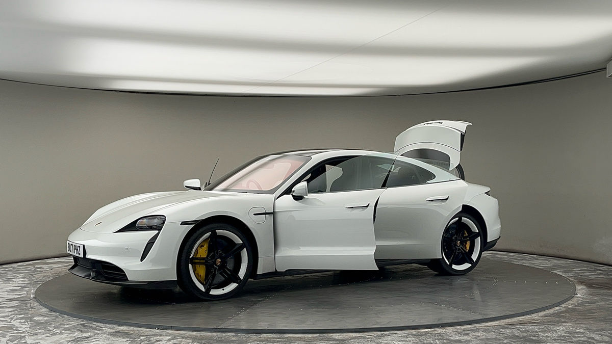 More views of Porsche Taycan