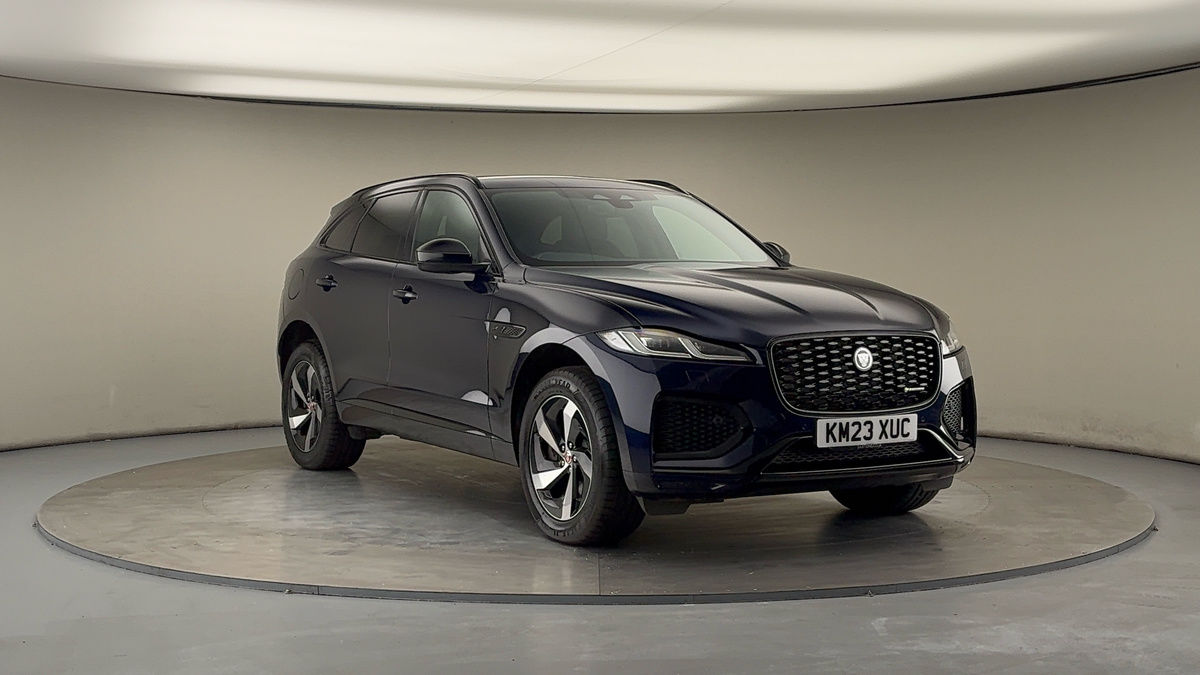 Jaguar F-PACE Sticky Header Image