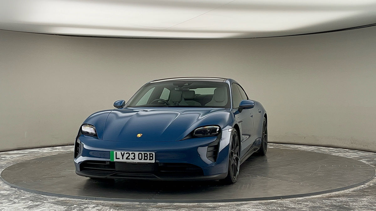 More views of Porsche Taycan