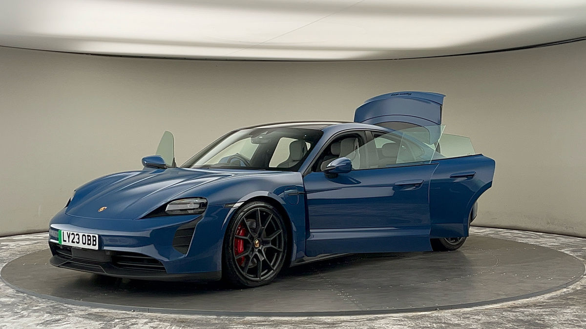 More views of Porsche Taycan